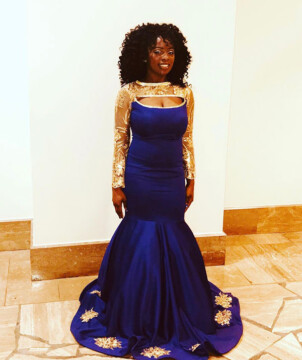 A gown fit for Royalty, from @Korussia via Instagram.