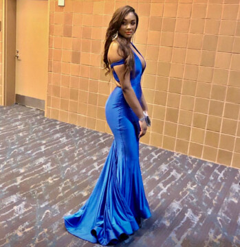 Breathtaking in Blue from @bria.symonee via Instagram.