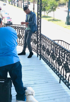 Ever wonder what goes on behind-the-scenes of a fashion photoshoot? Here’s a sneak peek!