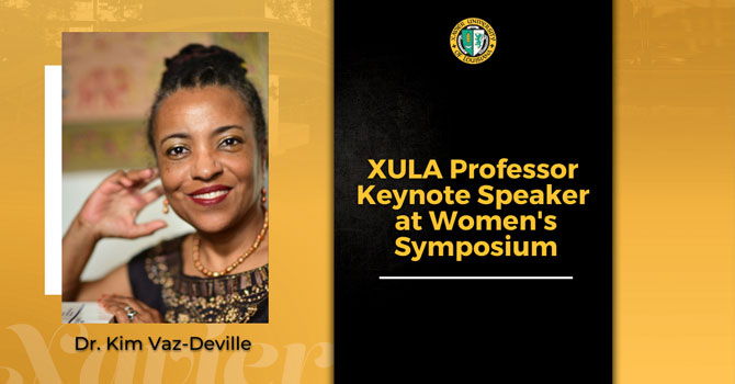 Dr. Kim Vaz Keynote Speaker at Women Symposium